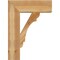 Ekena Millwork Olympic Block Rough Sawn Bracket, Western Red Cedar, 6"W x 22"D x 30"H BKT06X22X30OLY05RWR - alternate 4